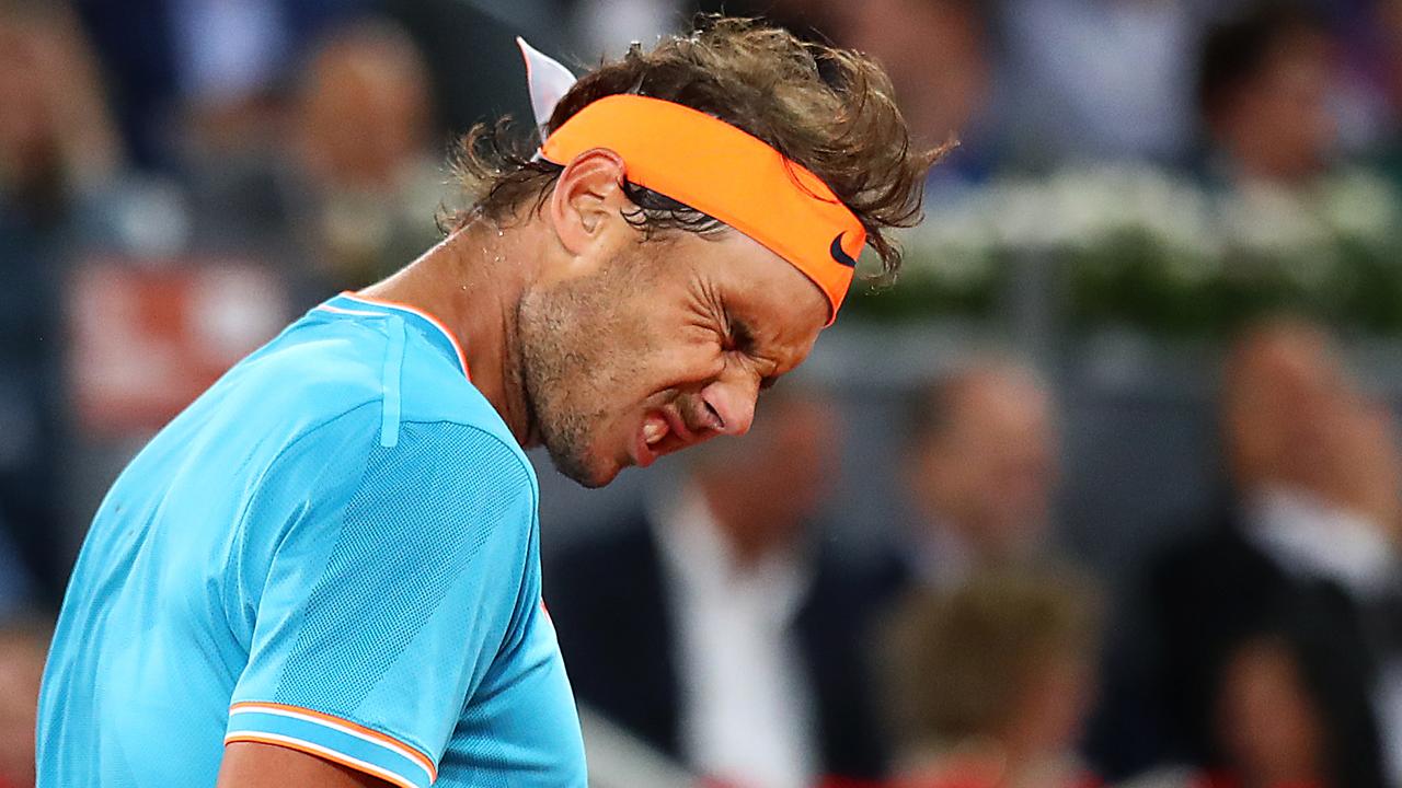 Rafael Nadal stunned in Madrid.