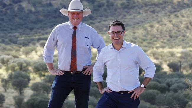 Deputy Prime Minister Barnaby Joyce and Agriculture Minister David Littleproud.