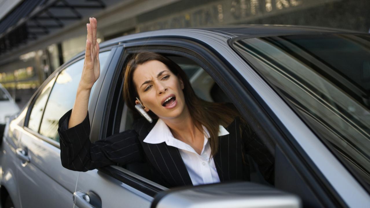 A woman has been fined after lashing out at another driver and police. (Picture: File)