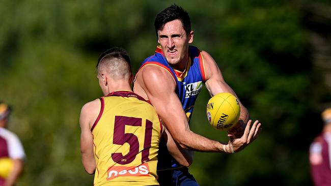 Oscar McInerney finished fourth in Brisbane’s best-and-fairest last year. Picture: Bradley Kanaris/AFL Photos/Getty Images