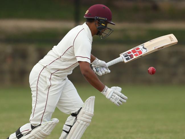 North Balwyn’s Nitesh Patel. Picture: Stuart Milligan