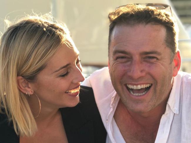 Jasmine and Karl Stefanovic are expecting their first child. Picture: Instagram