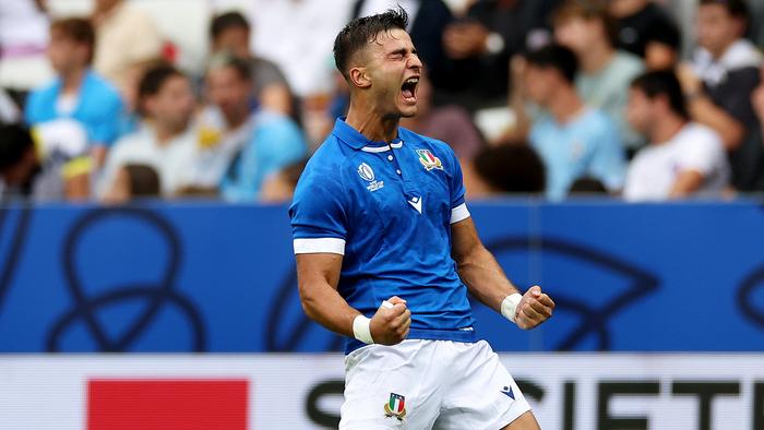 Italy had to come from behind to beat Uruguay. (Photo by Cameron Spencer/Getty Images)