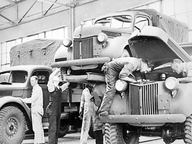 Looking back ... an earlier Ford factory in 1940, before Broadmeadows was built.