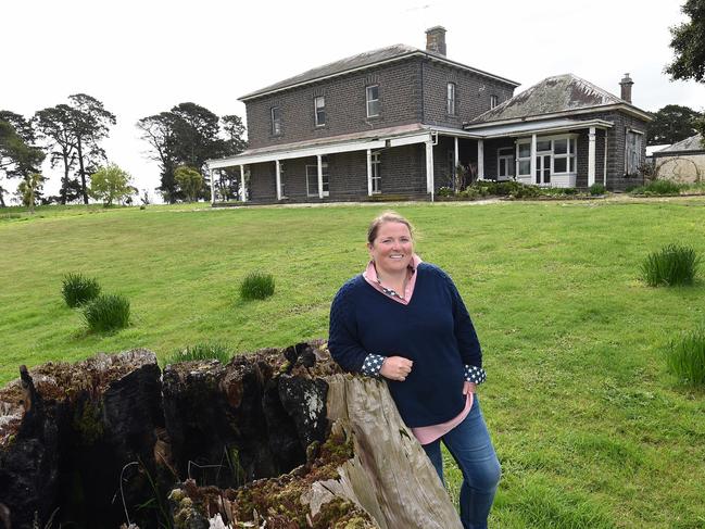 Ingleby Estate with owner Georgie Thomson. She recently bought the property and is renovating it to reopen to the public.