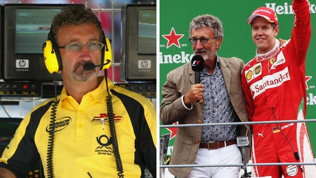 Eddie Jordan during his long F1 career. Photos: Getty Images