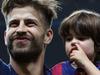 BERLIN, GERMANY - JUNE 6: Gerard Pique of Barcelona and his son Milan Pique Mebarak celebrate the victory after the UEFA Champions League Final between Juventus Turin and FC Barcelona at Olympiastadion on June 6, 2015 in Berlin, Germany. (Photo by Jean Catuffe/Getty Images)