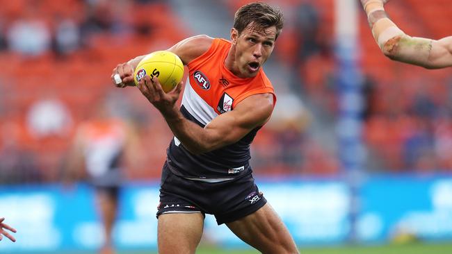 Matt de Boer will captain GWS in its opening JLT Series game on Saturday night. Picture: Phil Hillyard