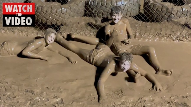 Fun at the Darwin mud races