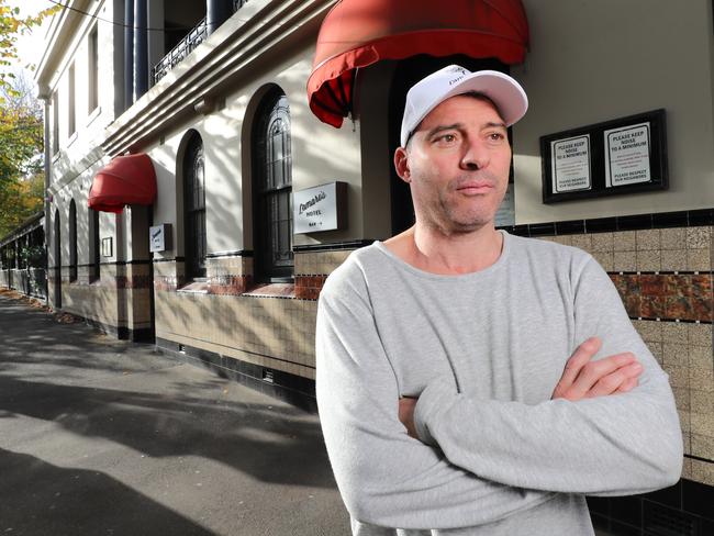 Paul Dimattina has considered a move into politics after the impact of Covid lockdowns on the hospitality industry. Picture: Alex Coppel