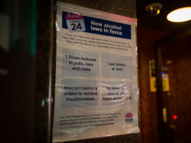 When new alcohol laws were enforced, businesses were forced out. Picture: Matt Barrie