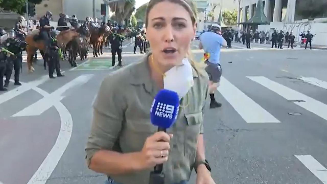 International fury after Aussie journo ‘shot’