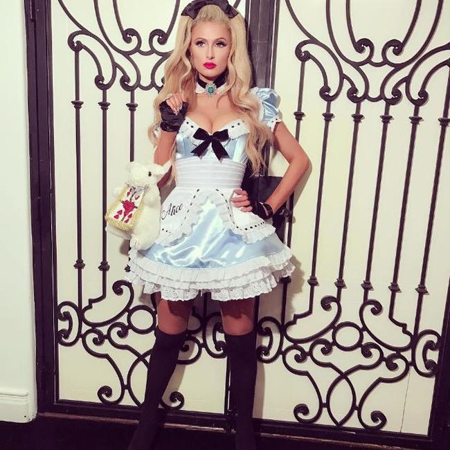 Halloween 2016 via social media ... “Paris in Wonderland.” Picture: Instagram