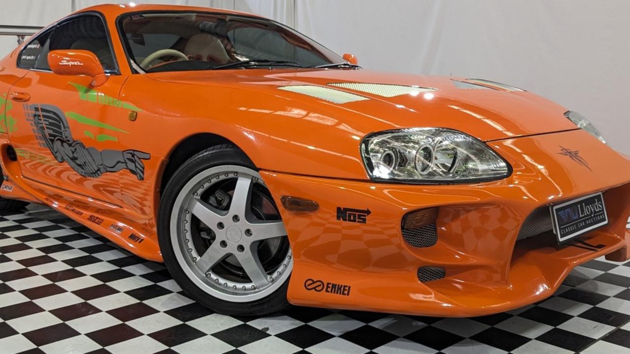 Paul Walker's Toyota Supra from The Fast and the Furious fetches