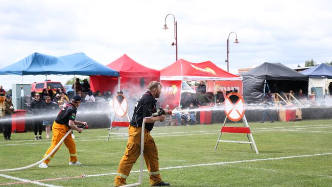 The 2024 State Firefighter Championships held at Invermay. Picture: Stephanie Dalton