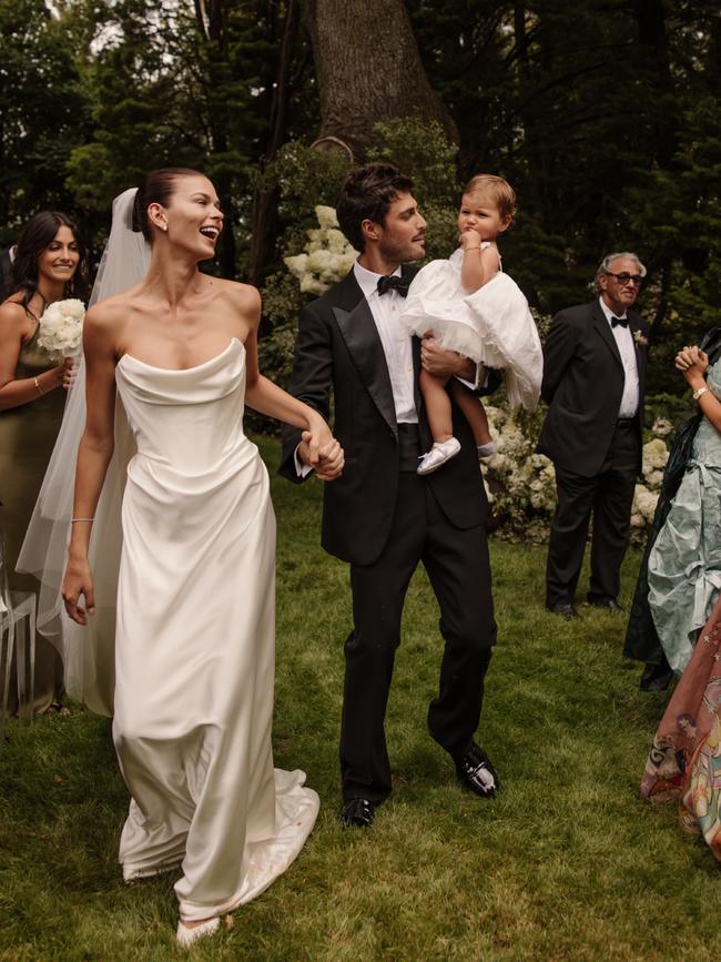 Georgia Fowler at her wedding. Image credit: Alice Mahran