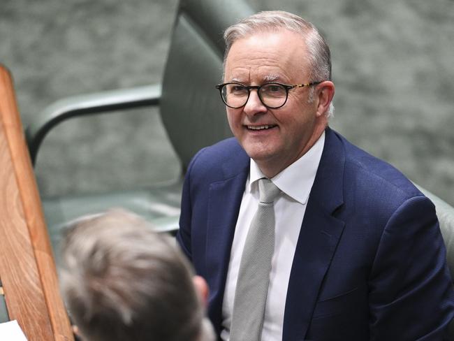 CANBERRA, AUSTRALIA, NewsWire Photos. MARCH 25, 2024: Prime Minister Anthony Albanese during Question Time at Parliament House in Canberra. Picture: NCA NewsWire / Martin Ollman