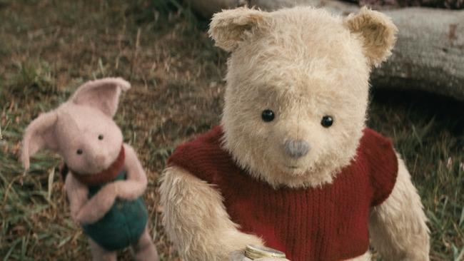 Piglet and Winne-the-Pooh are brought to believable life in <i>Christopher Robin</i>.