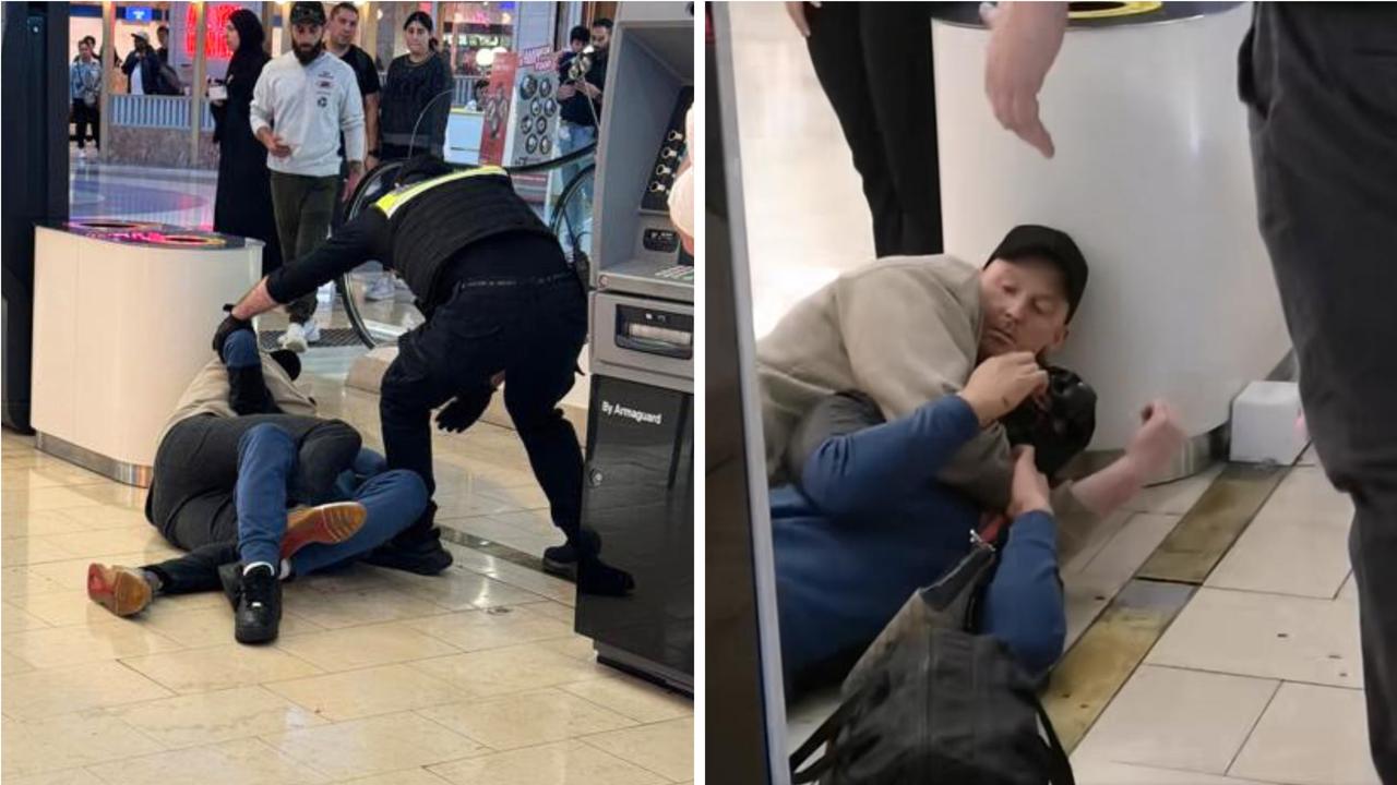 Shopper’s heroic act during wild gang brawl