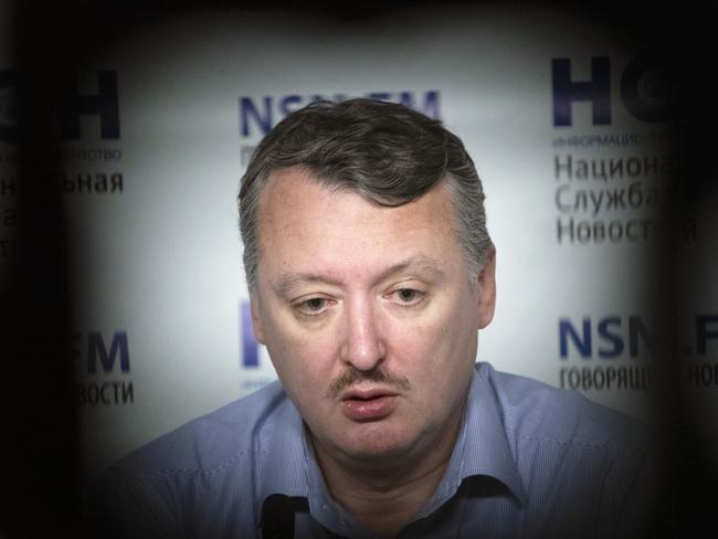 Igor Girkin, also know as Igor Strelkov, was the former military chief for Russia-backed separatists in eastern Ukraine. Picture: AP