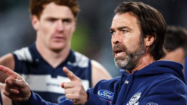 Chris Scott’s next move, whatever it is, will come with Geelong’s blessing. Picture: Getty Images