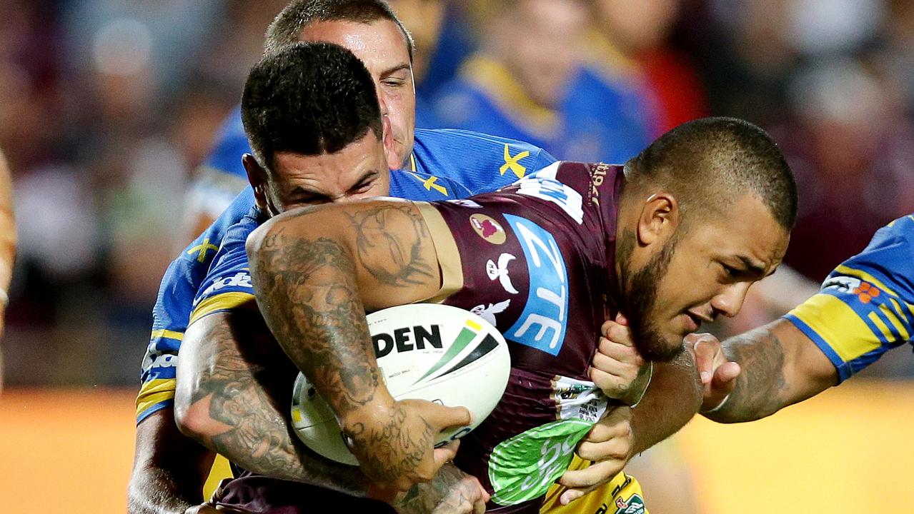 Fonua-Blake revived his career at the Sea Eagles and was cleared to return to rugby league after completing a counselling and development program. Picture: Gregg Porteous