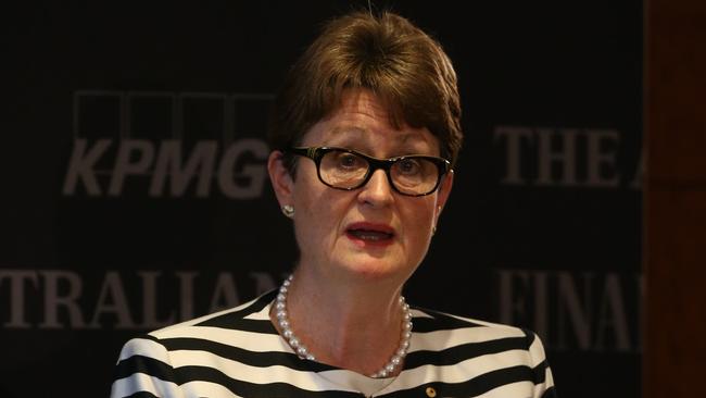 Business Council of Australia president Catherine Livingstone at the National Reform Summit in Sydney. Picture: John Feder