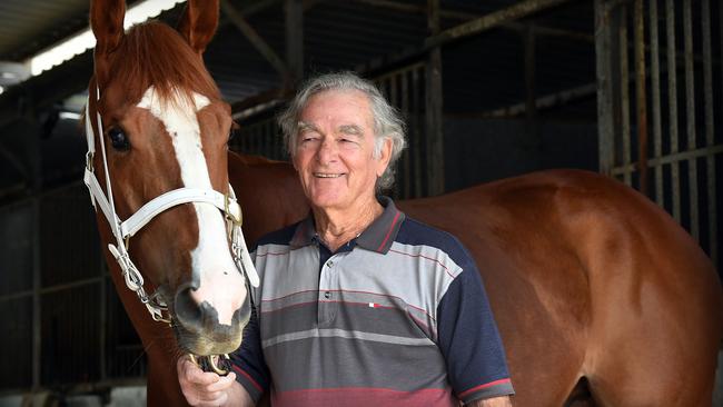 Well known Sunshine Coast racing trainer Trevor Miller. Picture: Patrick Woods.