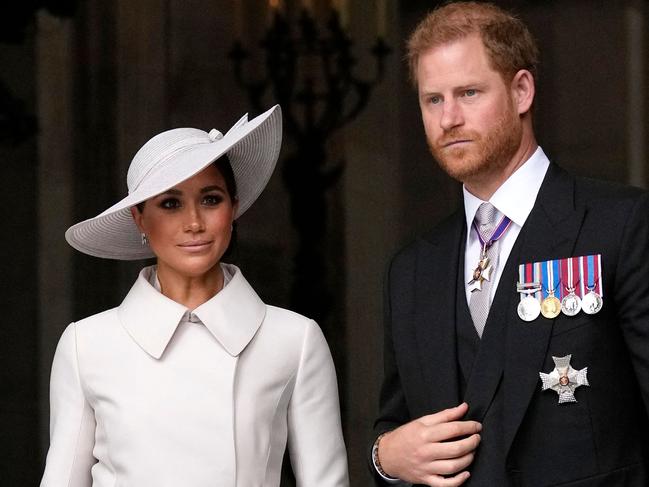 The royal pair’s kind act has touched hearts. Picture: AFP