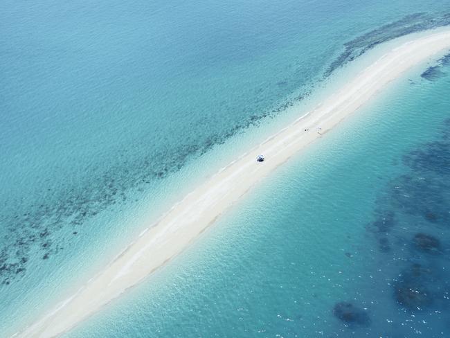 The sculpture will be sunk off Langford Island, Whitsundays. Picture: Tourism Australia