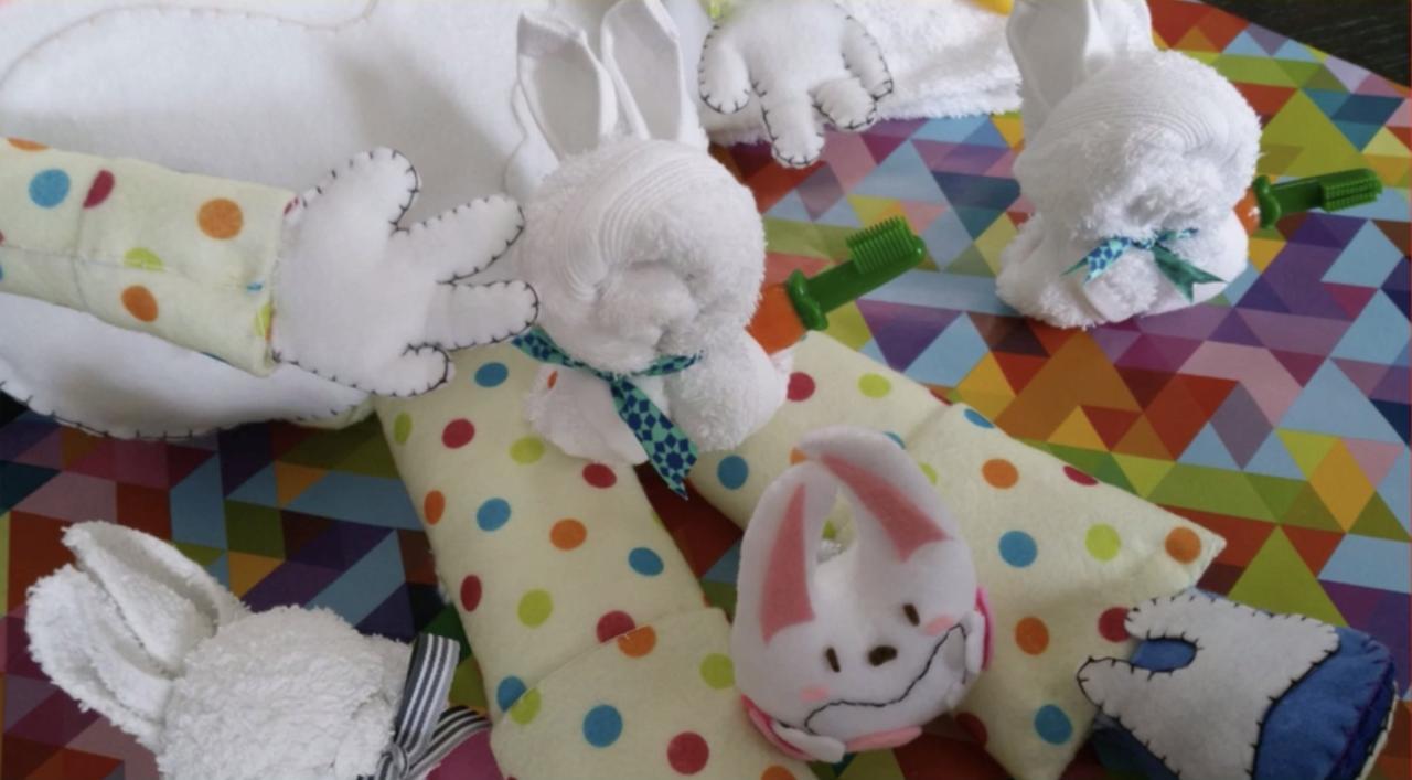 How to make a teething bunny