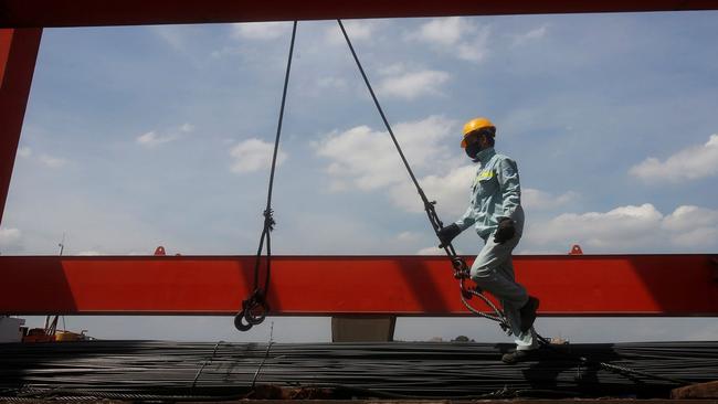 Rising iron ore prices are lifting heavyweight miners Fortescue and BHP. Picture: Reuters.