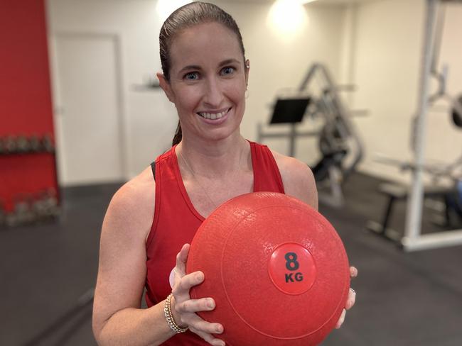 Red E Personal Training owner Selina Wright celebrates 18 years of her business. Picture: Madeleine Graham