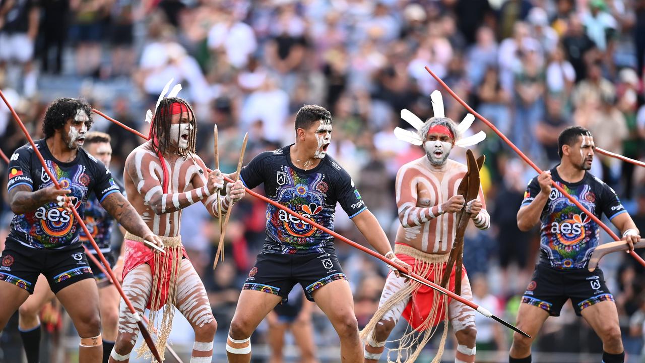 Latrell Mitchell is one of the big names playing for the Indigenous All Stars. Picture: Hannah Peters/Getty Images