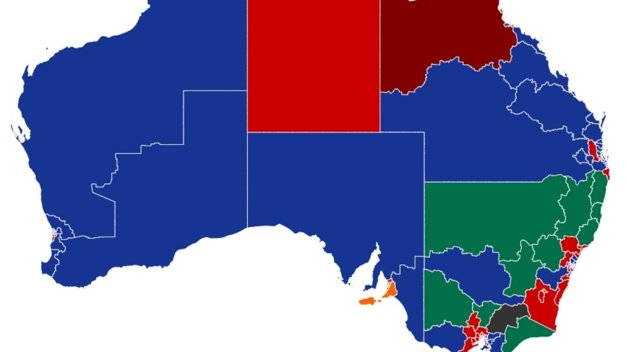 Federal election live results How new parliament will look