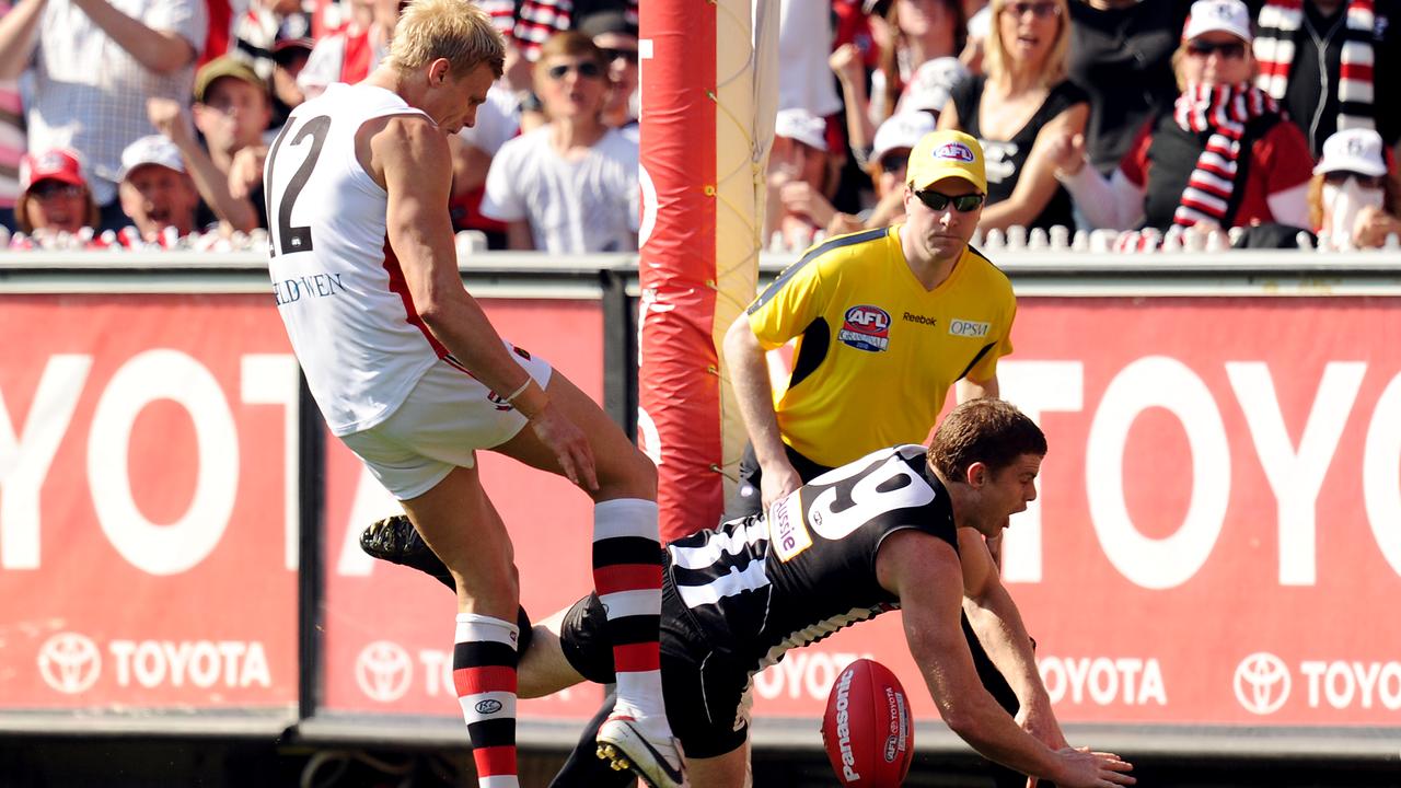 Heath Shaw saved a certain goal. Picture: Colleen Petch