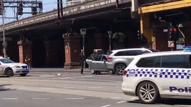 RAW: Man arrested as Melbourne CBD put into lockdown over ...