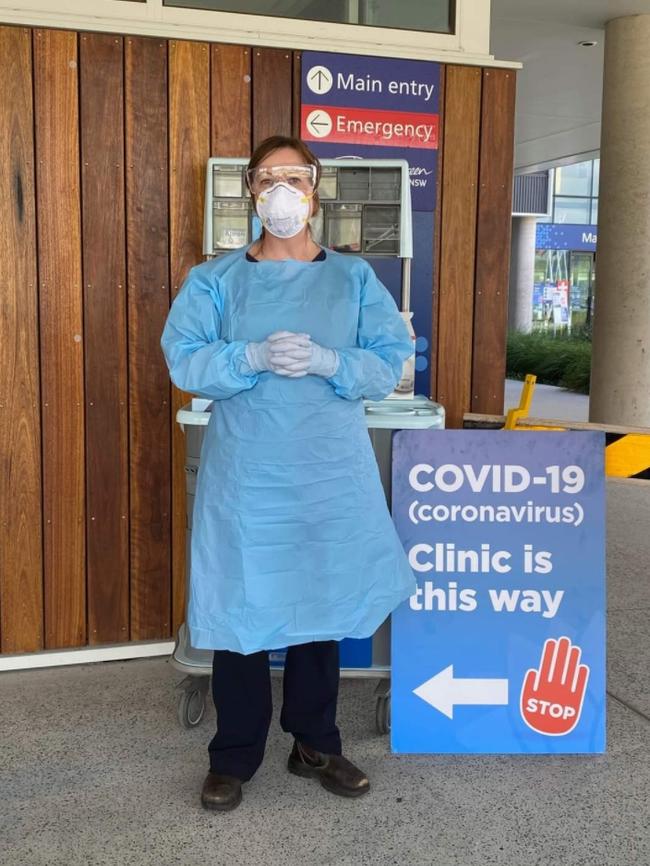 Pop-up testing clinics were put in place on the south coast after two Victorian visitors tested positive to COVID-19. Picture: SNSWLHD Facebook