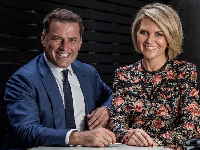 Karl Stefanovic and Georgie Gardner used to be co-hosts of Today. Picture: Jake Nowakowski