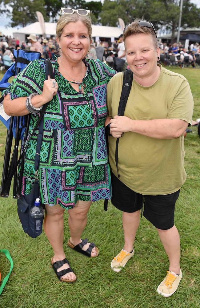 Linda Williamson and Mia Tolvanen at Sounds of Rock 2024 in Hervey Bay. Picture: Patrick Woods.