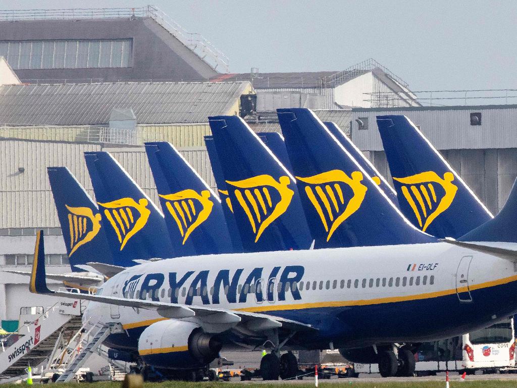 Ryanair checks passengers for alcohol on certain legs. Picture: Paul Faith/AFP