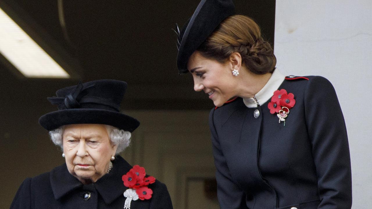 Queen Elizabeth has a strong relationship with her granddaughter-in-law. Picture: Tolga Akmen/AFP