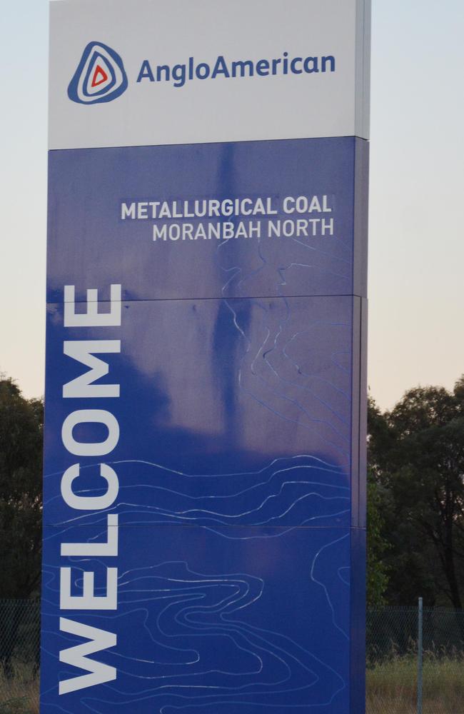 Anglo Coal (Moranbah North Management) Pty Ltd is charged over the death. Picture: Tara Miko