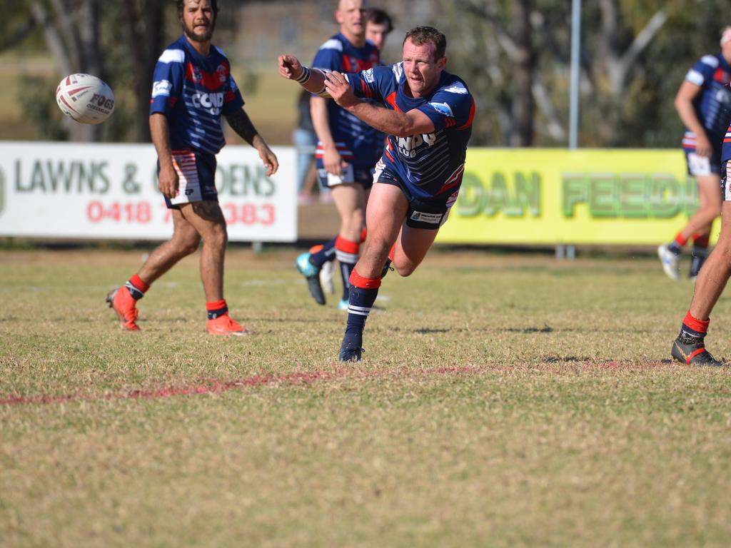 Ben Sullivan passes for the Cowboys at Father Ranger Oval. (Photo: File)