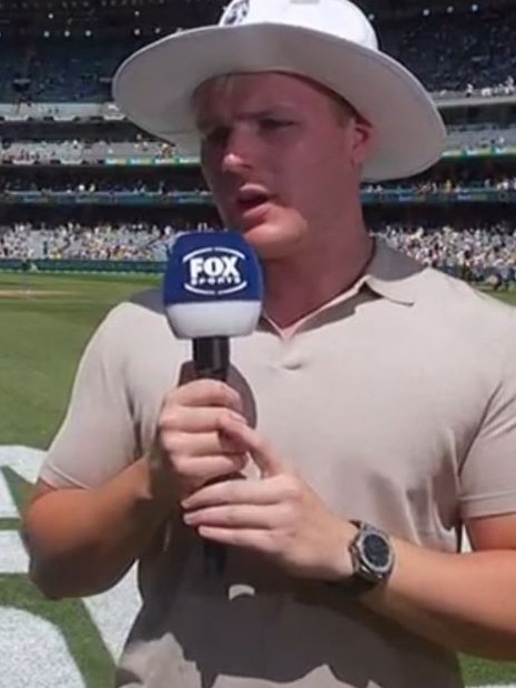 He has embraced cricket. Picture: Seven News