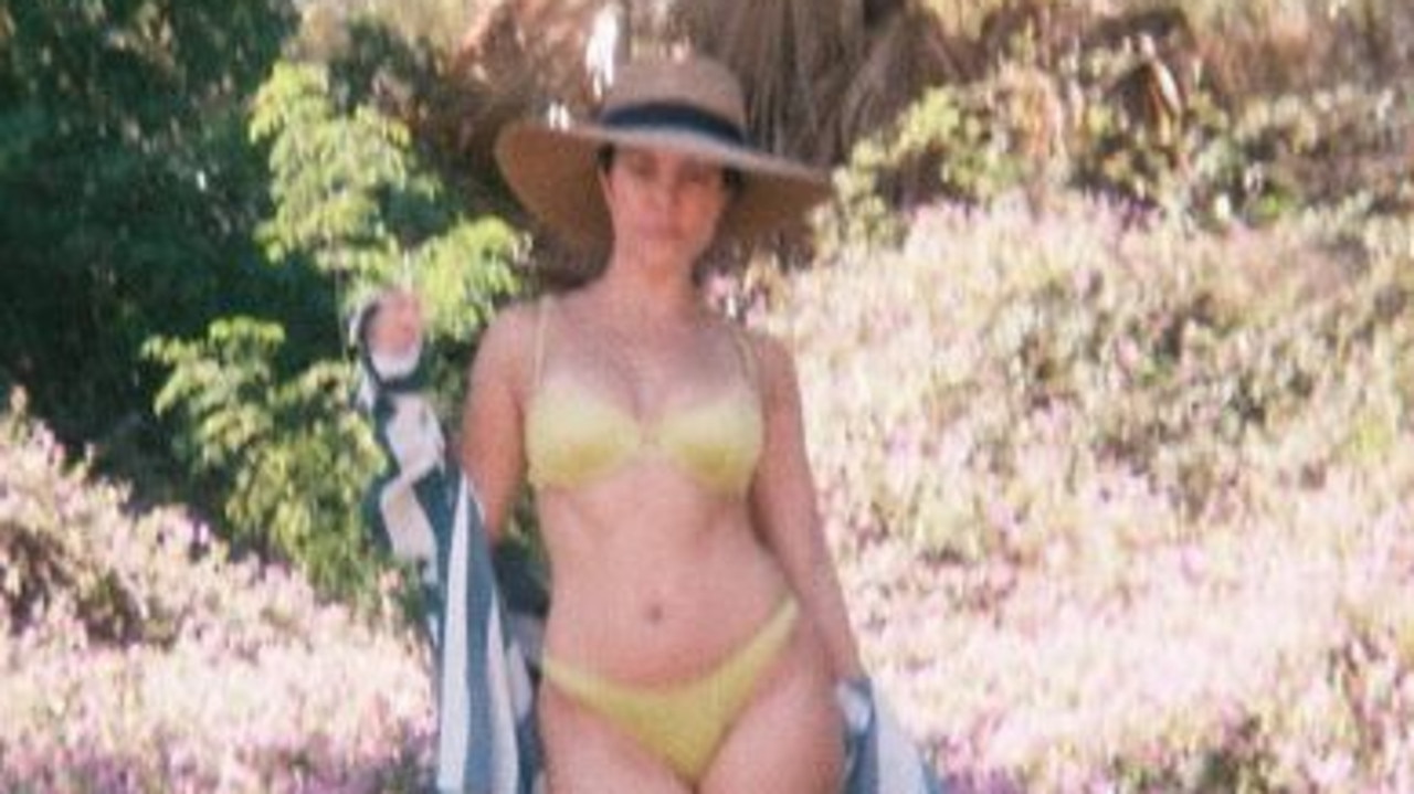 Kourtney Kardashian shares an unedited bikini photo