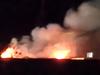 Firefighters told not to put out blaze at $60m Tesla battery station