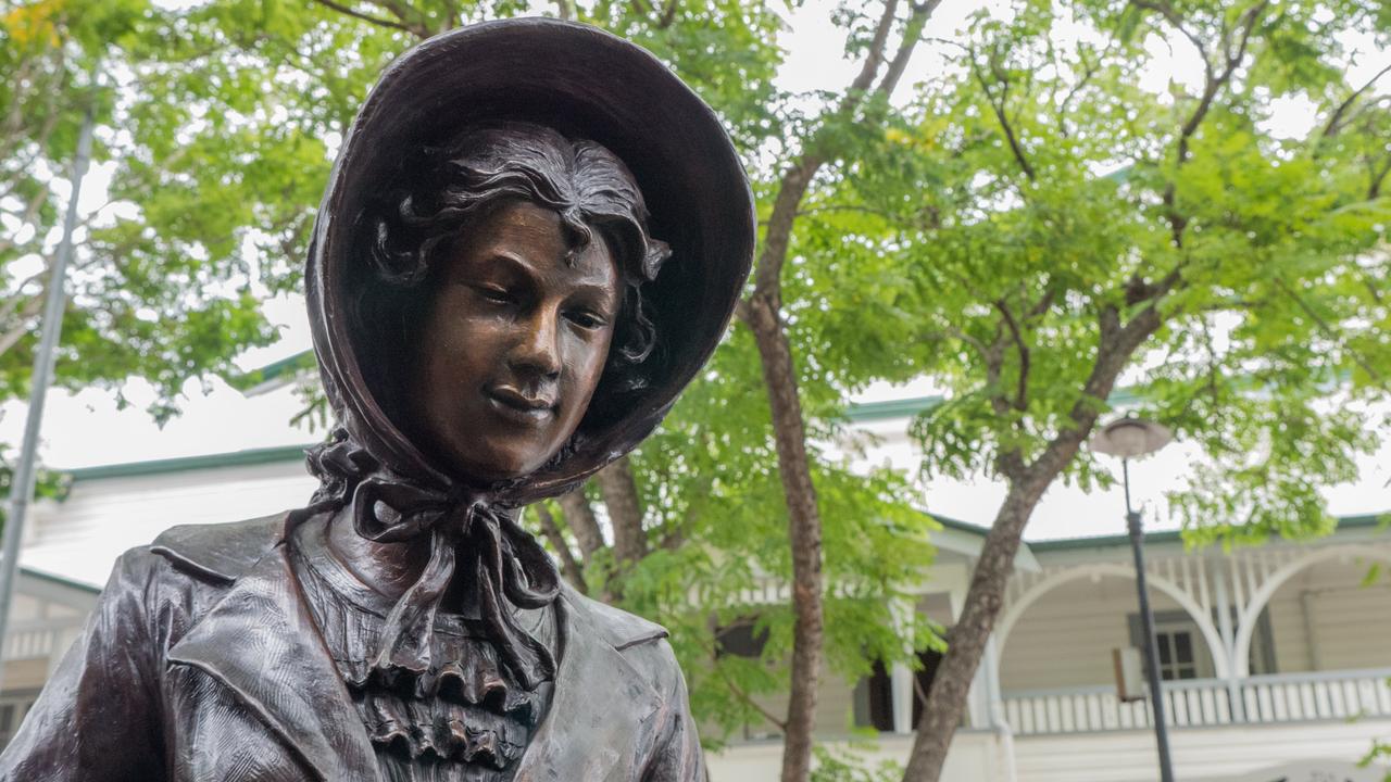 The Lady Mary statue has been removed from Mary St for repairs, but unlike the statue which adorned the Civic Centre, Mary will be making a comeback in a fortnight.