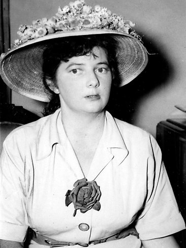 <p>Margaret Olley on January 23, 1949. Picture: supplied</p>