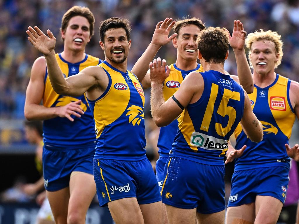 Liam Duggan is set for a new deal in the west. Picture: Daniel Carson/AFL Photos via Getty Images